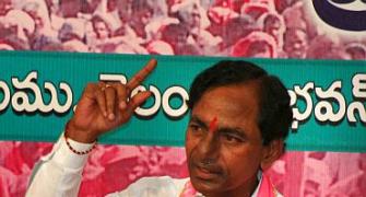 TRS sweeps Telangana by-polls, wins 11 of 12 seats