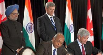 India, Canada sign nuclear deal