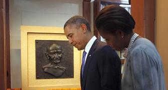 Gandhi, a hero for the entire world: Obama