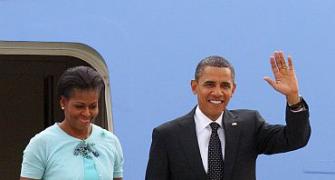IMAGES: In Delhi, Dr Singh, Obama share warm vibes 