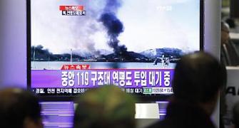 N Korea shells South Korean island