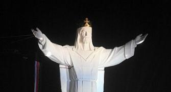 In PHOTOS: World's biggest statue of Jesus unveiled