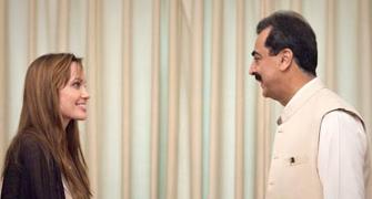 Angelina Jolie meets Pakistan PM