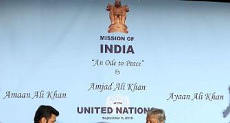 Ode to Peace: Ustad Amjad Ali Khan wows UN