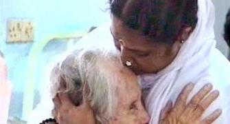 Love does not get bored: Amma