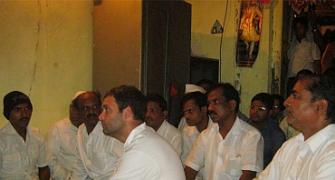 Rahul Gandhi meets kin of Mawal firing victims