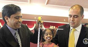 Pix: Indian teen becomes shortest woman alive