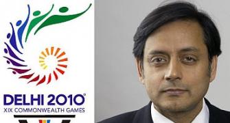 Tharoor's back in news. This time for CWG payment