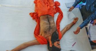 Ramdev's nine-day fast ends; protest to continue