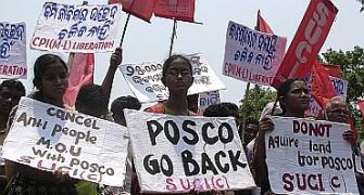 Orissa: POSCO stir intensifies, political parties join in