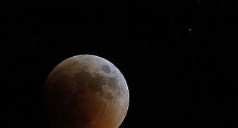 India witnesses century's longest lunar eclipse