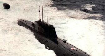 IN PICS: Nuke-powered 'INS Chakra' joins Indian Navy