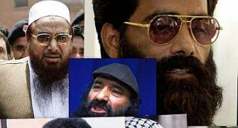 India's 50 most wanted terrorists