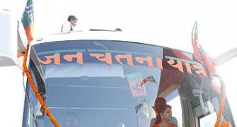 Advani's rath falters; back-up bus summoned
