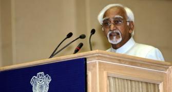 Ansari's re-election comes as 2nd booster shot for UPA