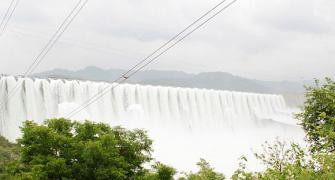 IN PHOTOS: Modi hails overflowing Narmada dam