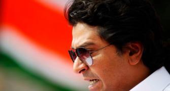 Raj blasts Modi's 'Gujarati focus' in Mumbai; says 'MNS is AAP ka Baap'
