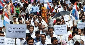Oppn AGP brings out rally in Guwahati against violence