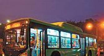 Home guards begin night shift in Delhi buses