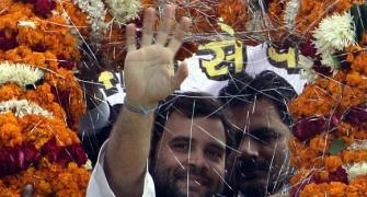 Oust Maya govt like British rule: Rahul to Meerut voters