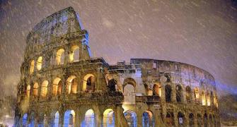 TOP SHOTS: Europe cold snap, Egypt football riots and more