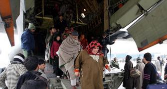 PHOTOS: IAF rescues 2,000 people in snow-slammed Kashmir
