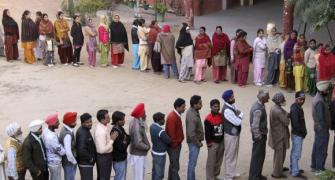 77 pc turnout in Punjab polls; 1 dead amid stray violence