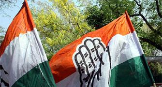 Congress top brass huddle up to discuss post poll future