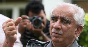 VP poll: 'Honoured' Jaswant to reach out to Mamata, Jaya