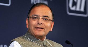 Jaitley and Ramesh indulge in light hearted banter