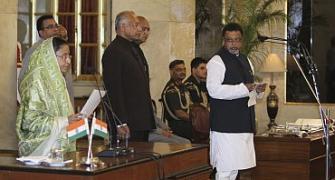 Mamata's aide Mukul Roy sworn-in as rail minister