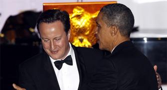 Obama-Cameron 'bromance' NAUSEATING, says UK oppn