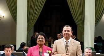 Indian American honoured in California assembly
