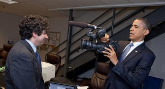 PHOTOS: When President Obama videographed me!