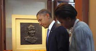Obama invoked Gandhi while seeking re-election