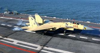 PHOTOS: China ready to deploy jets on aircraft carrier