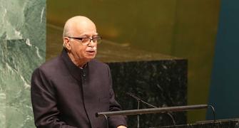 PIX: Advani makes strong case for UNSC reform