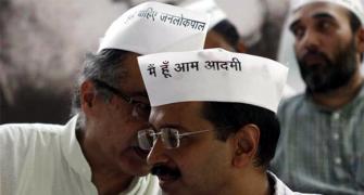 AAP's donation box is no more jingling