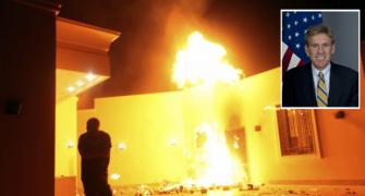 PIX: US ambassador to Libya killed by protesting mob