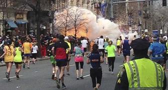 PIX: Twin blasts at Boston Marathon; 3 dead, over 140 hurt