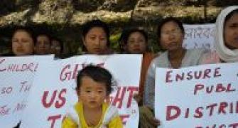 Twin blockades affect normal life severely in Manipur