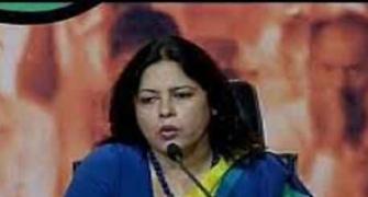 BJP's Meenakshi Lekhi denies revealing Tehelka woman journo's name