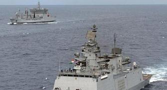 Indian and Japanese navies to train together for the first time