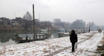 Fresh snowfall in Kashmir Valley