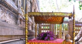 Mahabodhi temple, holy Bodhi tree UNTOUCHED by blasts