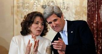 US secy of state John Kerry's wife hospitalised