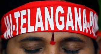 Telangana already a state for LS poll candidate