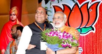 Warning to BJP chief: Modi chops off hands that promote him