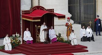 Protect the weakest, says Pope Francis at inaugural Mass