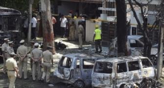 Two arrested over blasts outside BJP office in Bengaluru